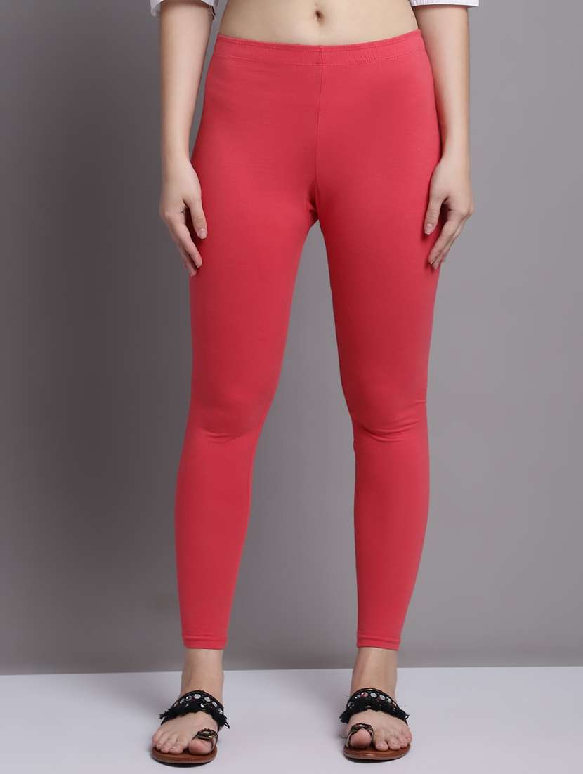 pack of 2 solid cotton leggings - 20950987 -  Standard Image - 1