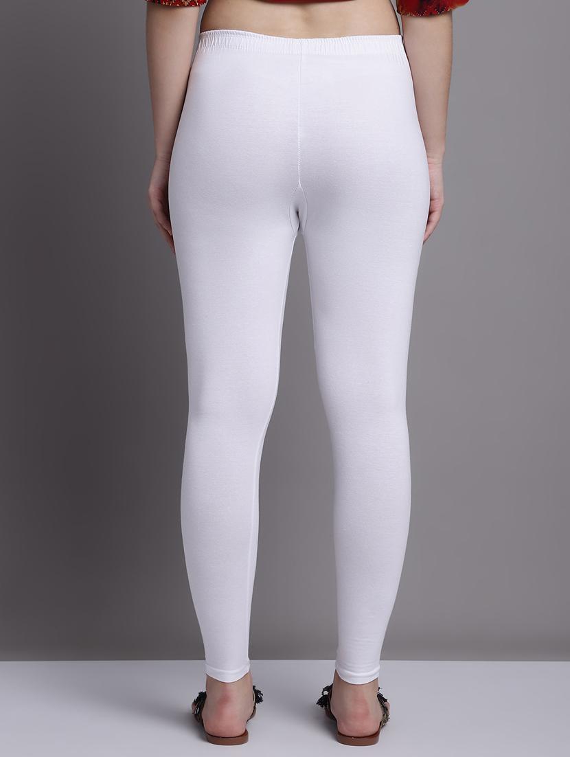 pack of 2 solid cotton leggings - 20950996 - Standard Image - 4