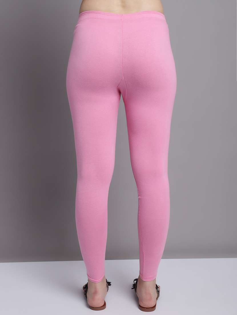 pack of 2 solid color leggings - 20951058 -  Standard Image - 4