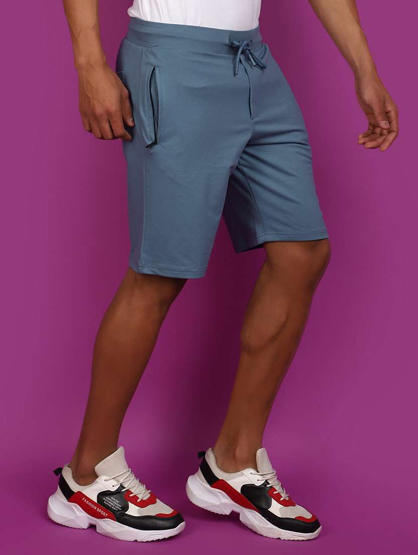 men cotton solids shorts - 20951180 -  Standard Image - 1