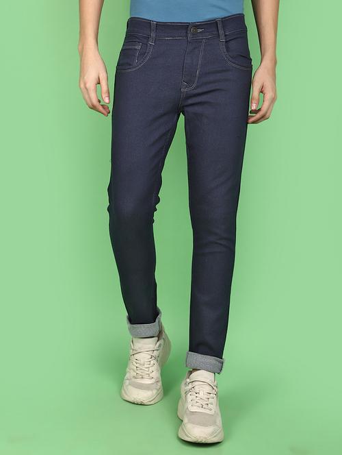 men mid rise plain jeans - 20951209 - Standard Image - 0