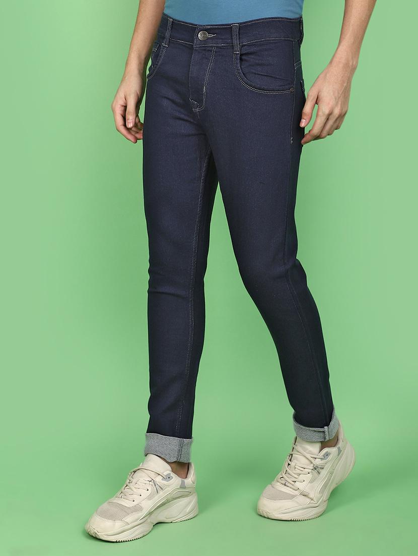men mid rise plain jeans - 20951209 - Standard Image - 1
