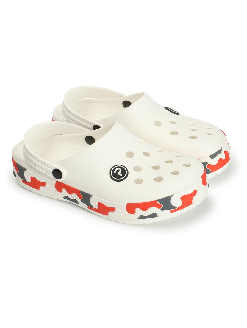 men white crocs clogs - 20951308 -  Standard Image - 1