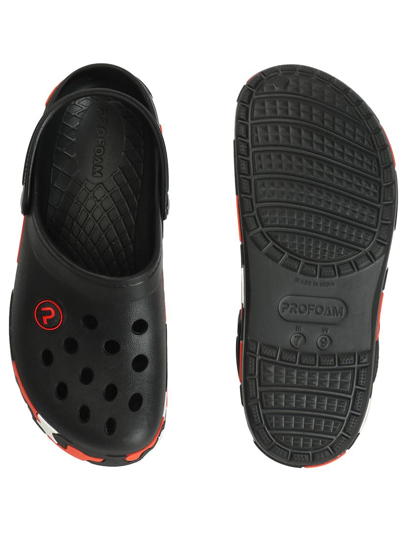 men bllack crocs clogs - 20951309 - Standard Image - 4
