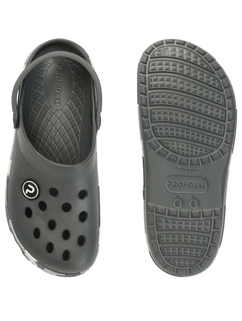 men grey crocs clogs - 20951314 - Standard Image - 4
