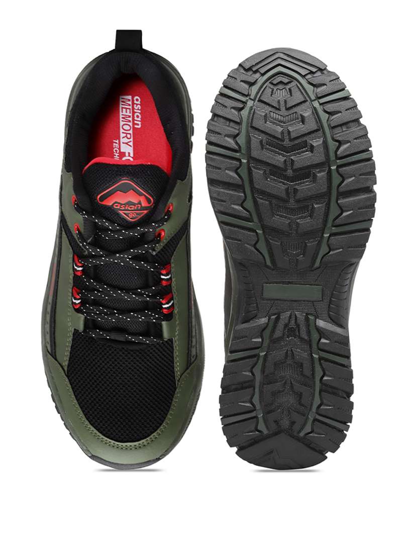 green lace up sport shoe - 20951404 -  Standard Image - 4