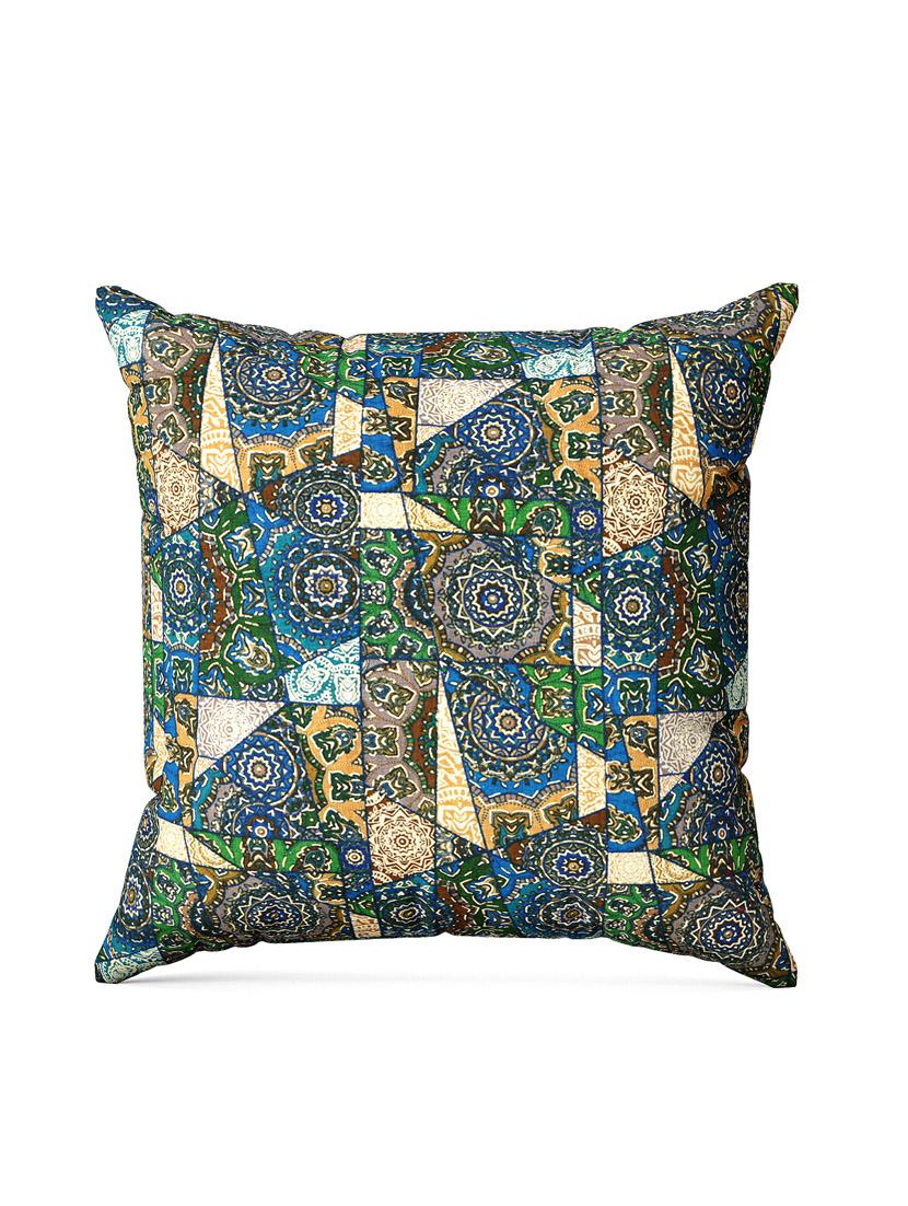 texstylers fancy stylish 16 x 16 inches jaipuri set of 5 pcs sofa cushion covers - 20951797 -  Standard Image - 1