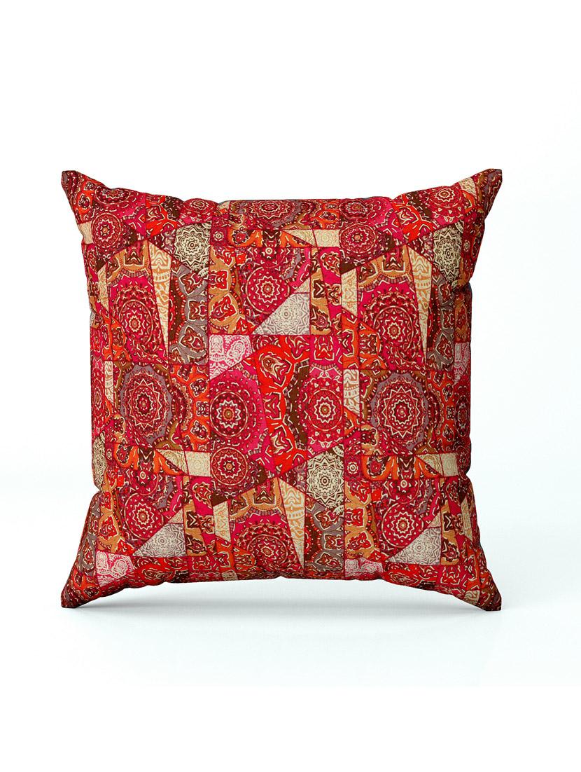 texstylers fancy stylish 16 x 16 inches jaipuri set of 5 pcs sofa cushion covers - 20951798 - Standard Image - 1