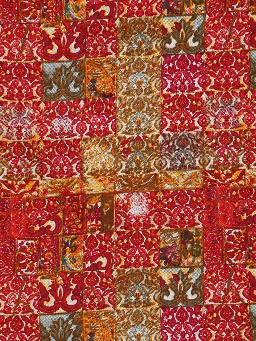 texstylers fancy stylish 16 x 16 inches jaipuri set of 5 pcs sofa cushion covers - 20951805 -  Standard Image - 4