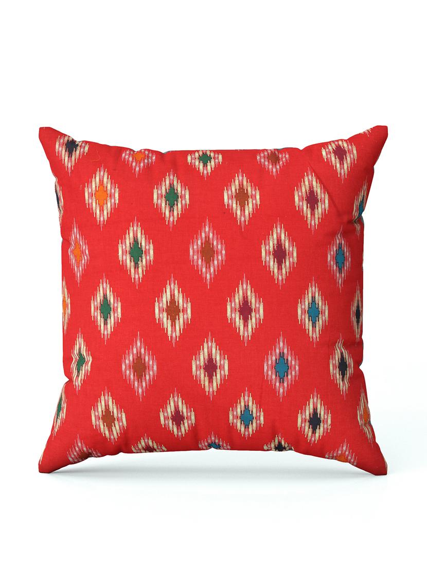 texstylers fancy stylish 16 x 16 inches jaipuri set of 5 pcs sofa cushion covers - 20951808 - Standard Image - 1