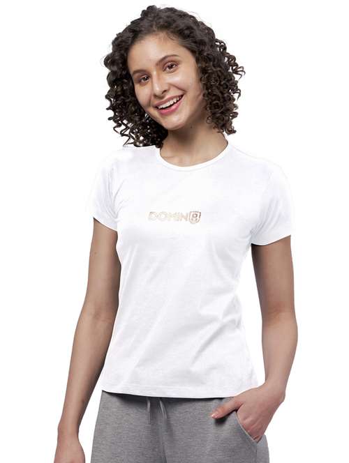 women white solid regular t-shirt - 20951866 - Standard Image - 0