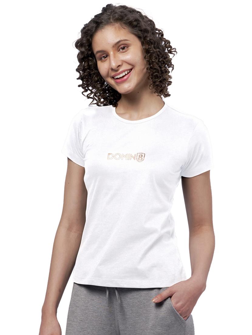 women white solid regular t-shirt - 20951866 - Zoom Image - 0
