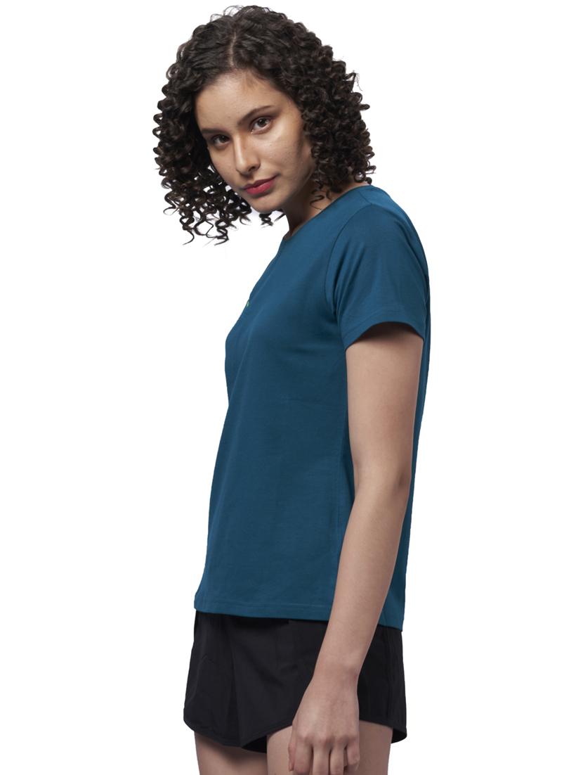 women back printed round neck t-shirt - 20951872 -  Standard Image - 1