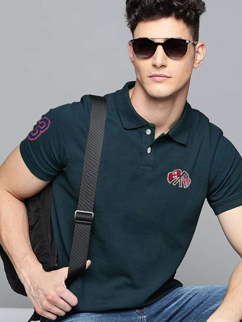 men short sleeve polo t-shirt - 20952054 -  Standard Image - 1