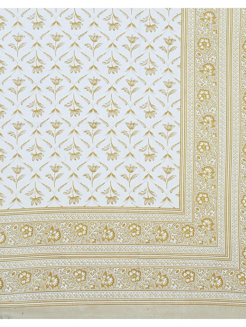 texstylers pure cotton printed jaipuri 60 x 90 inches single bedsheet - 20956523 - Standard Image - 4