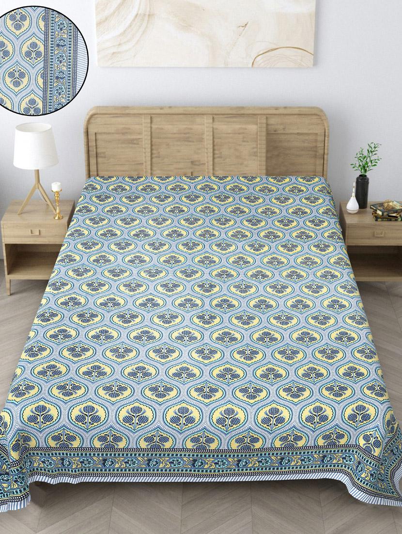 texstylers pure cotton printed jaipuri 60 x 90 inches single bedsheet - 20956527 -  Standard Image - 1