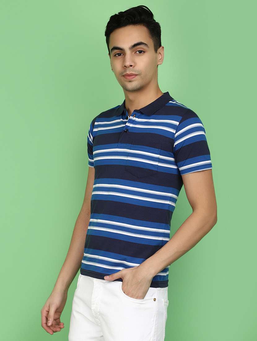 men striped short sleeves t-shirt - 20957416 -  Standard Image - 1
