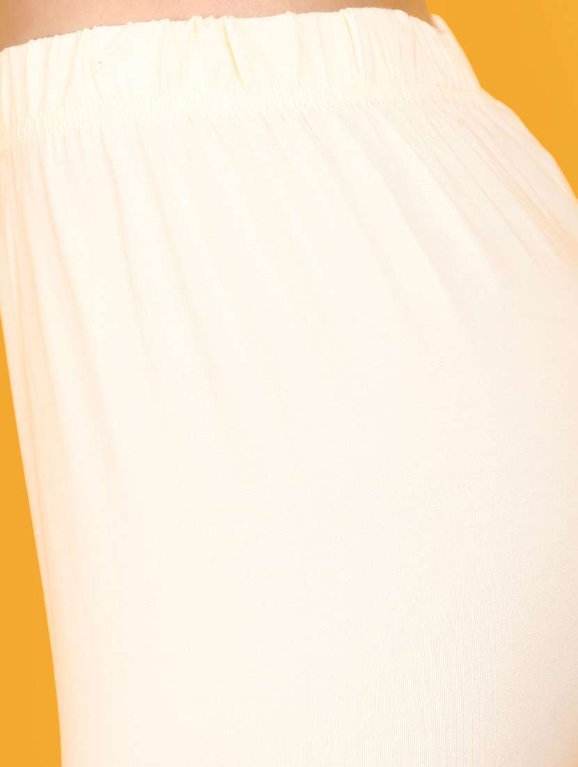 women solid full length legging - 20957452 -  Standard Image - 4