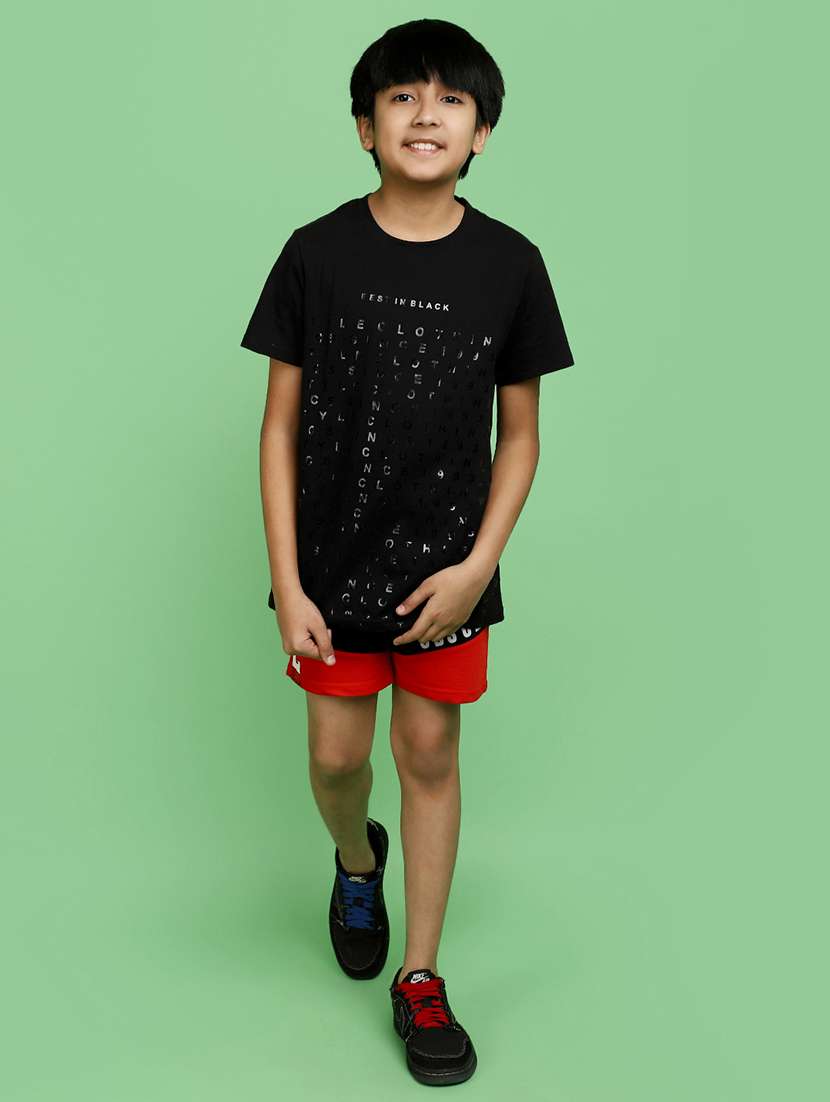 boys printed casual shorts - 20957461 -  Standard Image - 4
