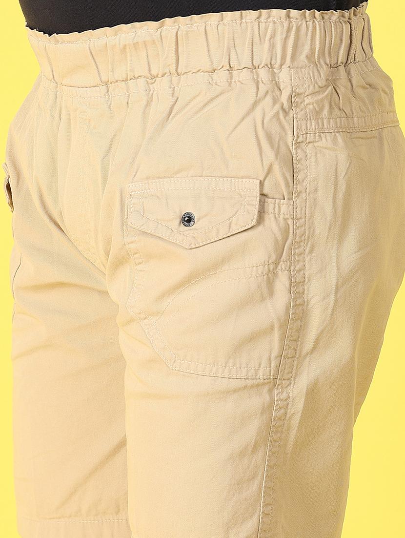 kids mid rise solid shorts - 20957472 - Standard Image - 6