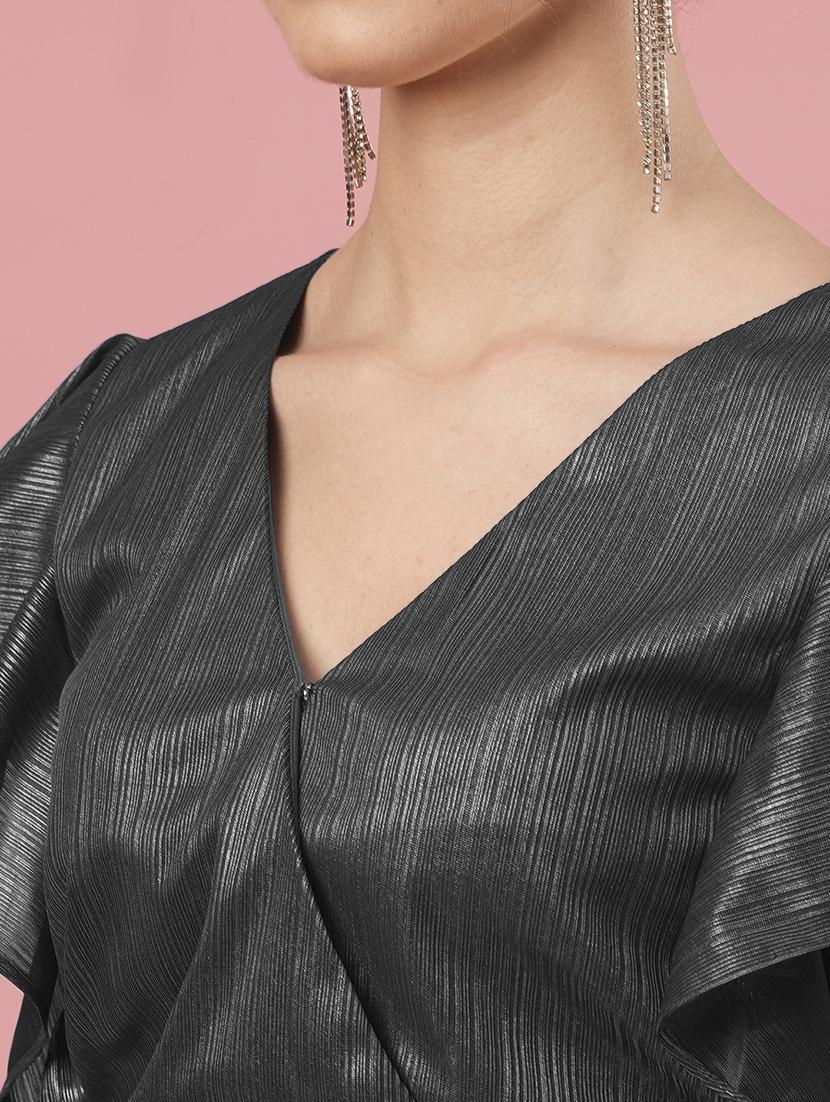 green polyester regular top - 20958620 - Standard Image - 4