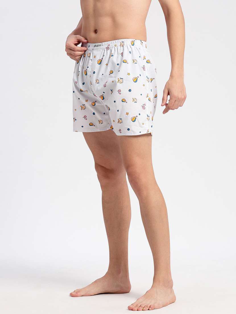 men white printed boxer - 20960513 -  Standard Image - 1