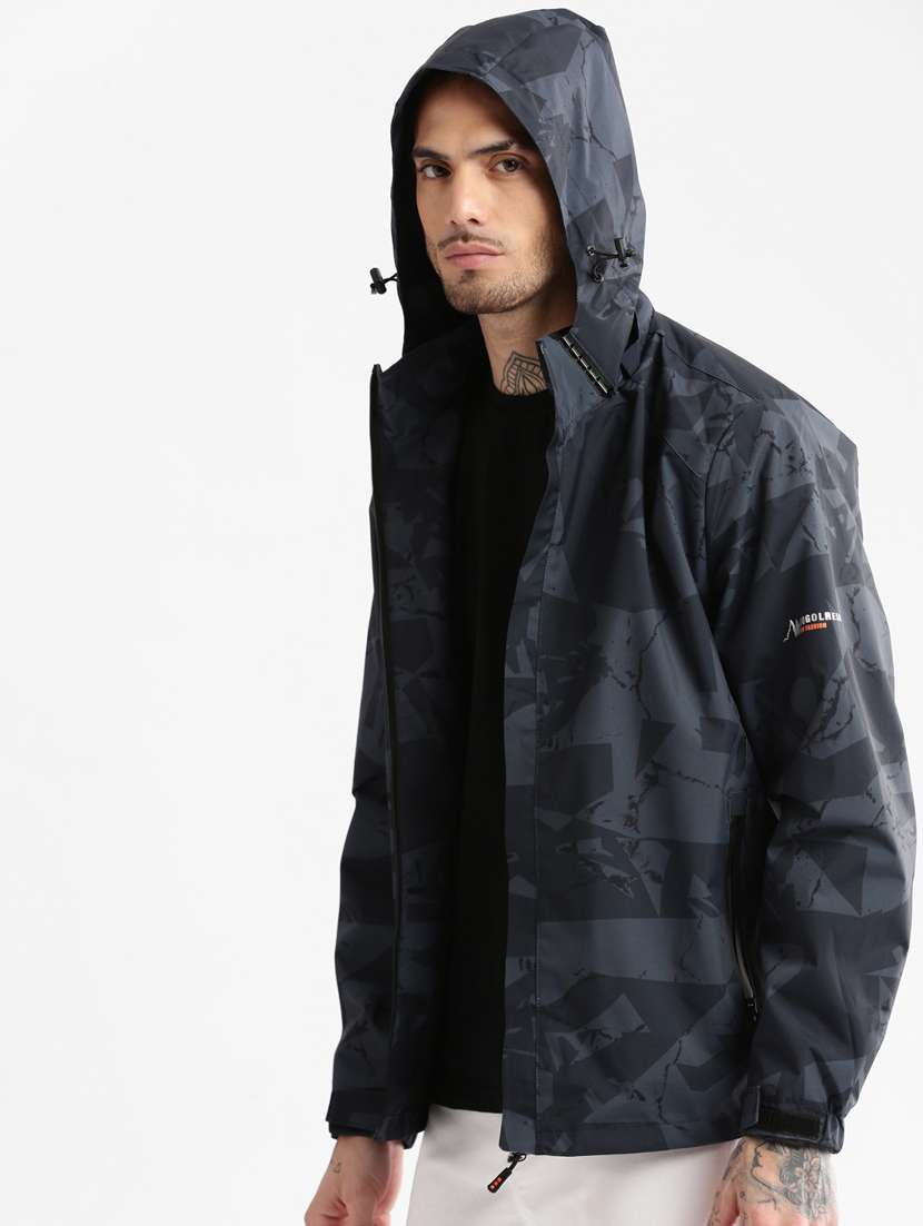 men long sleeve camouflage casual jacket - 20960577 -  Standard Image - 1