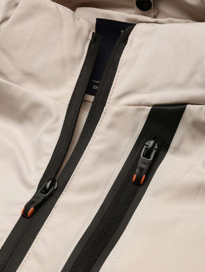 men long sleeve solid puffer jacket - 20960579 -  Standard Image - 6