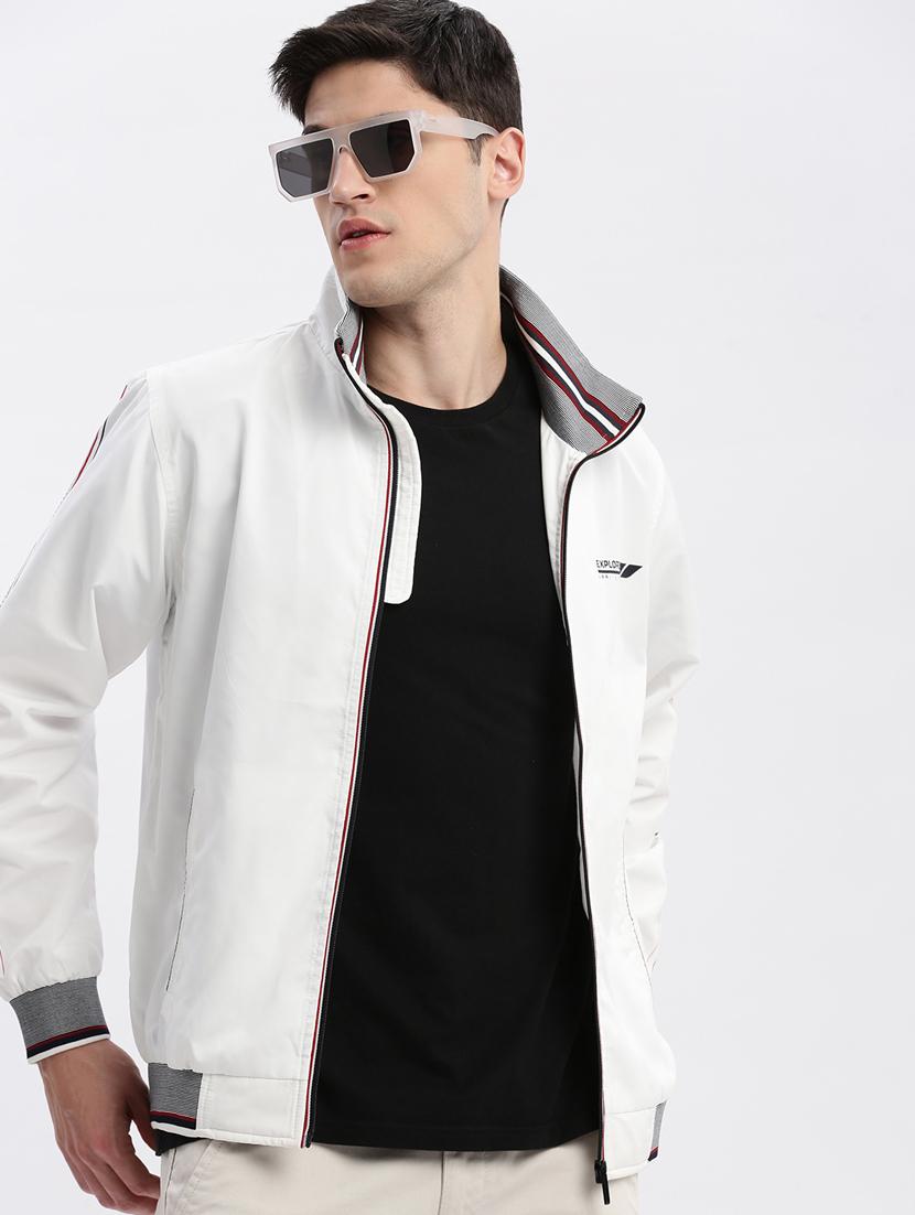 men long sleeve solid casual jacket - 20960623 - Standard Image - 4