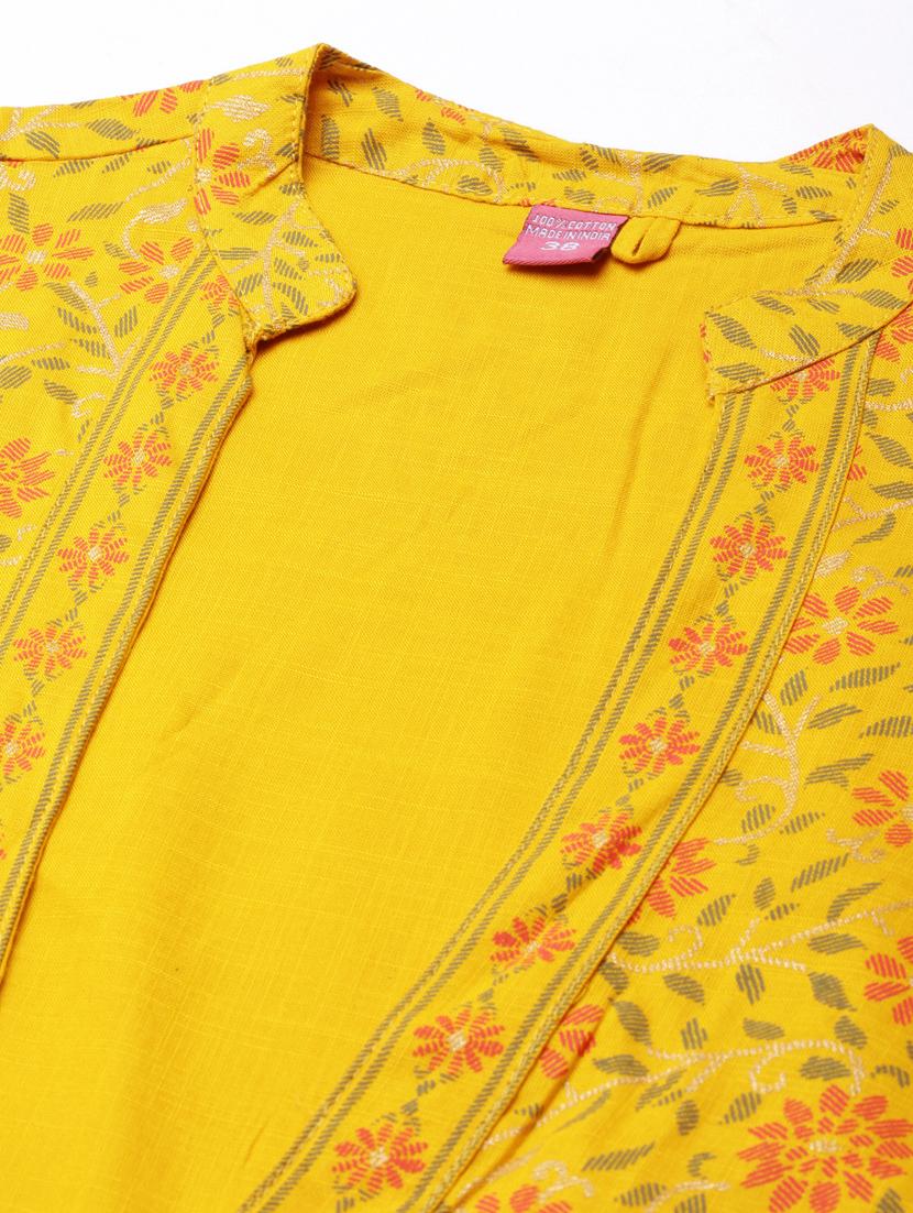 women sleeveless anarkali kurta with jacket - 20960880 - Standard Image - 6