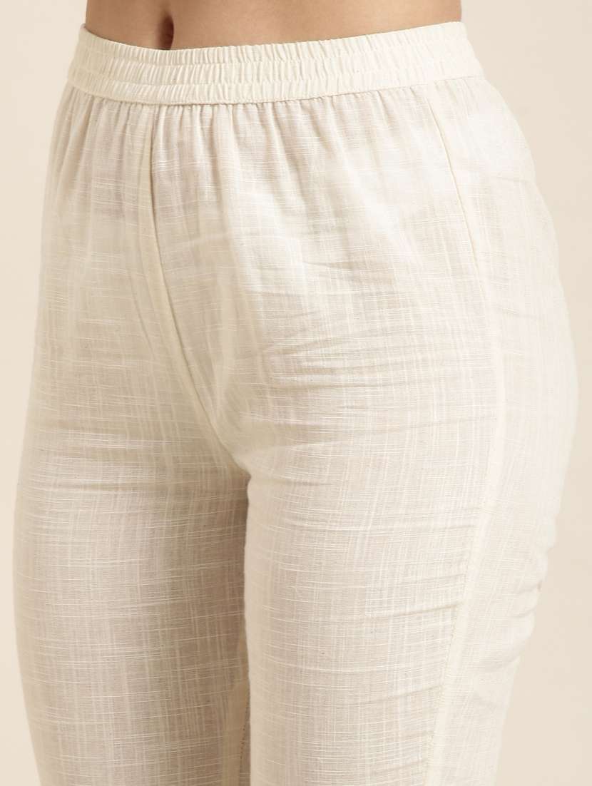 women mirror work kurta pant set with dupatta - 20961195 -  Standard Image - 6