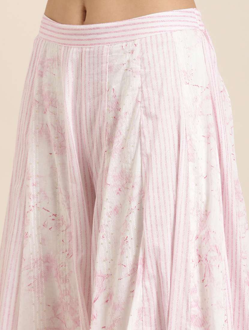 women floral kurta sharara set with dupatta - 20961208 -  Standard Image - 6