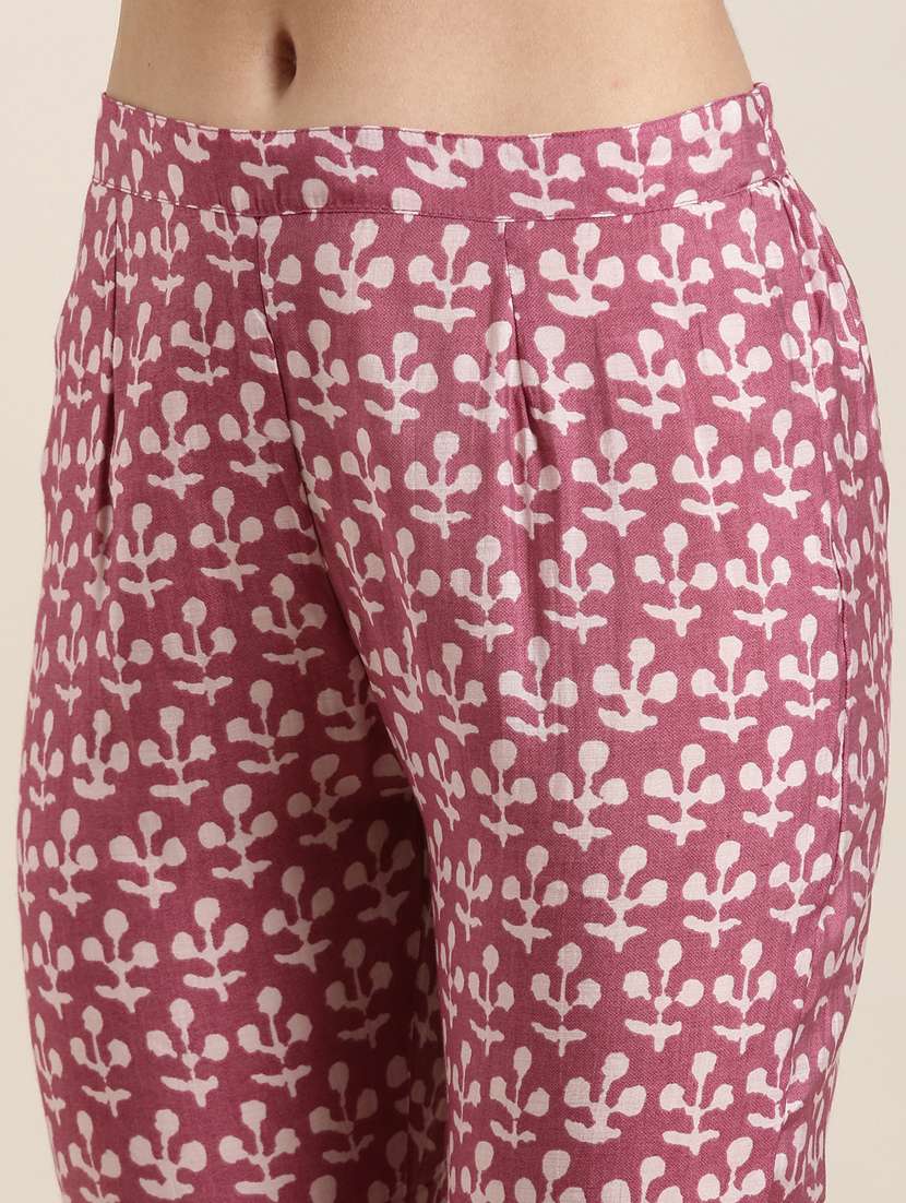 women floral printed kurta pant set with dupatta - 20961216 -  Standard Image - 6