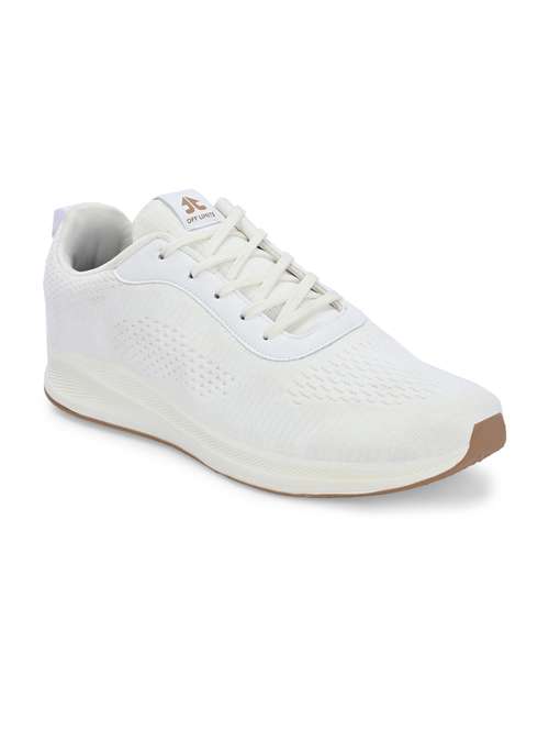 white lace up sport shoe - 20961312 - Standard Image - 0