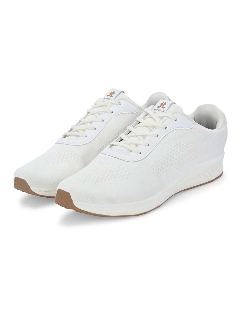white lace up sport shoe - 20961312 - Standard Image - 1