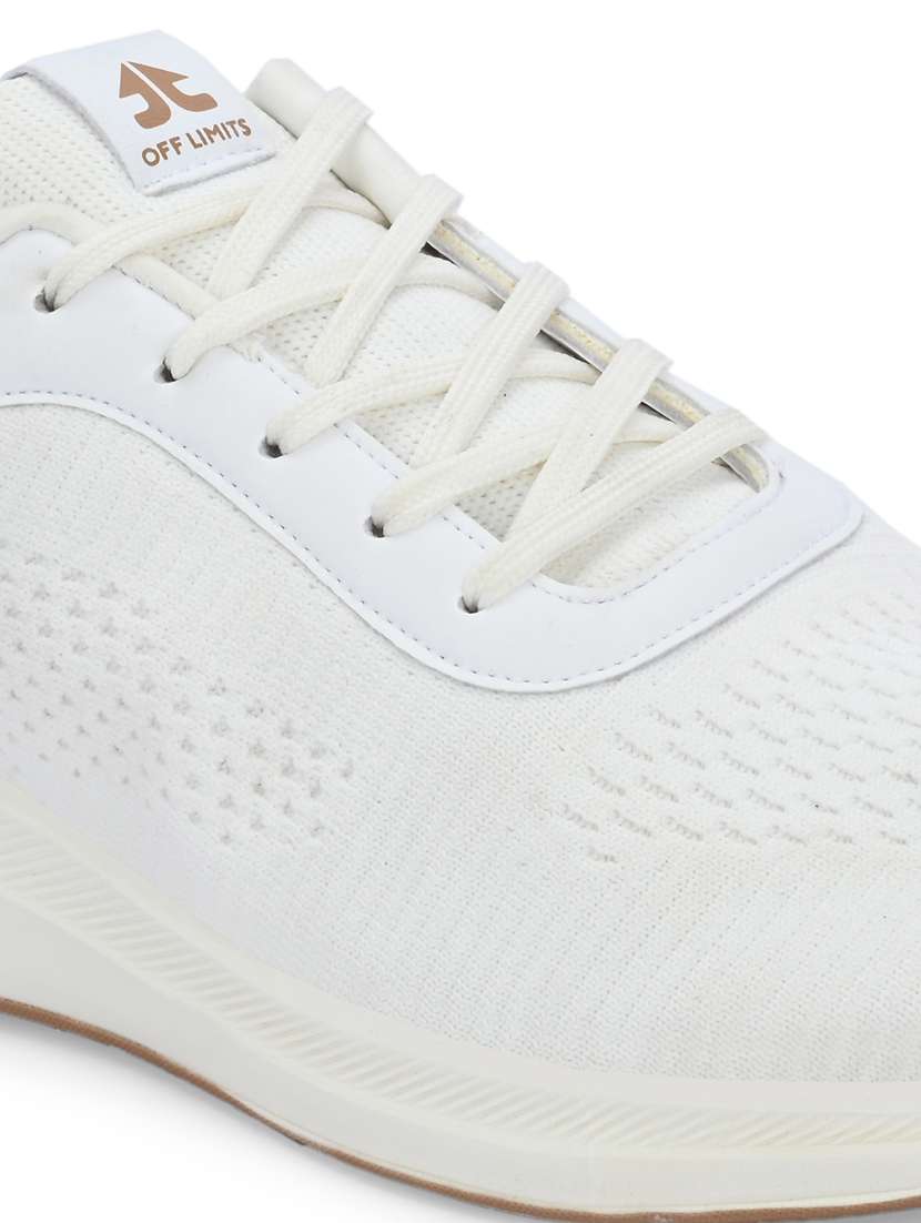 white lace up sport shoe - 20961312 - Standard Image - 4