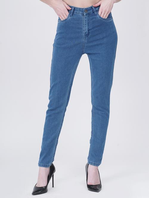 women plain skinny fit jean - 20961555 -  Standard Image - 0