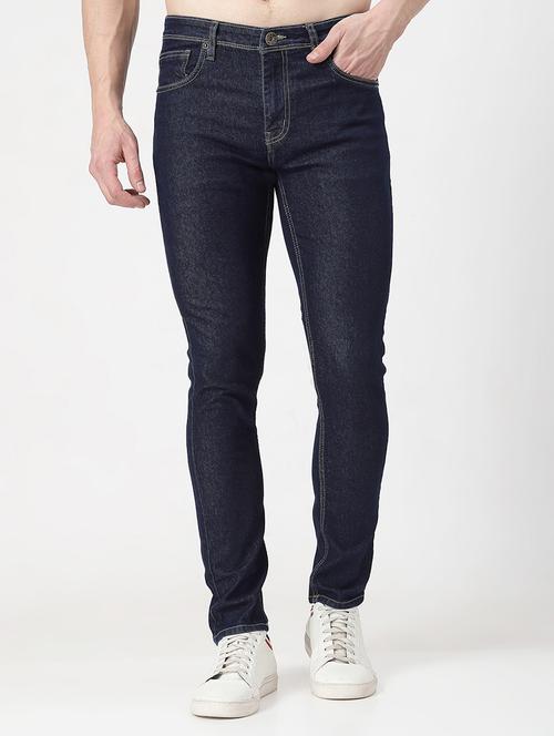men plain slim fit jeans - 20961603 -  Standard Image - 0