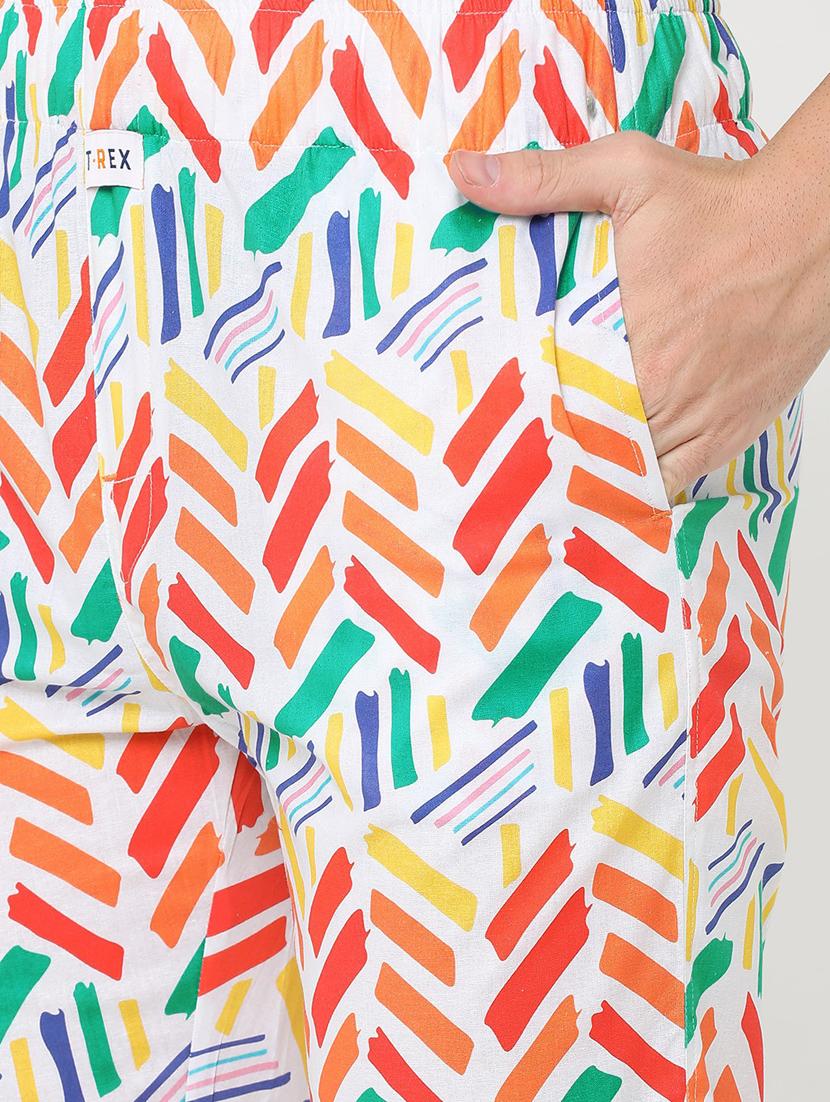 men mid rise cotton pyjama - 20961665 - Standard Image - 4