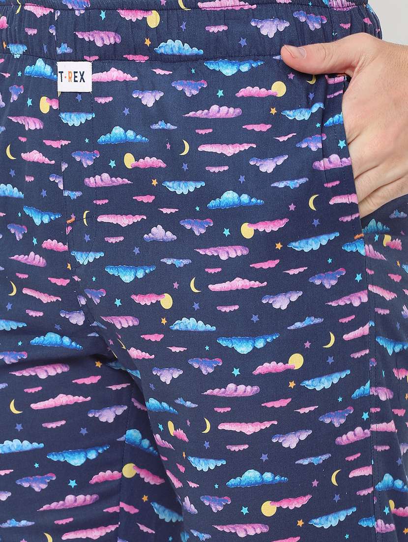men mid rise cotton pyjama - 20961674 - Standard Image - 4