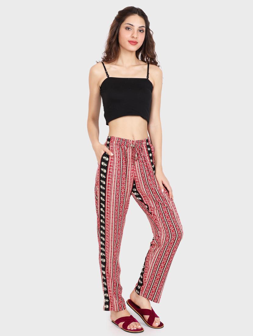 multi color florals printed pajama - 20961695 - Standard Image - 1