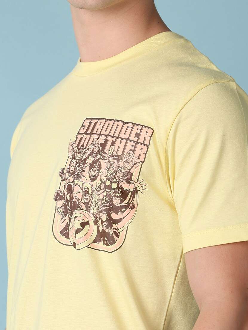 men back print short sleeve t-shirt - 20962342 -  Standard Image - 4