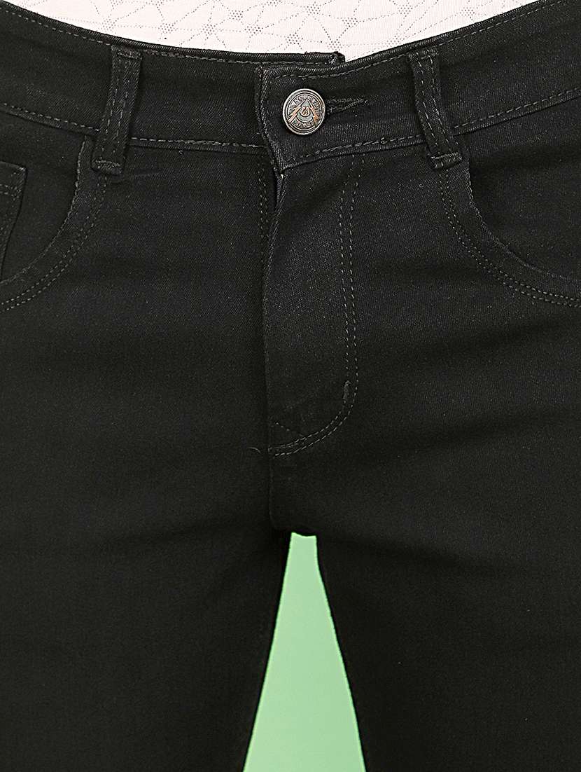 men mid rise plain jeans - 20962443 -  Standard Image - 4