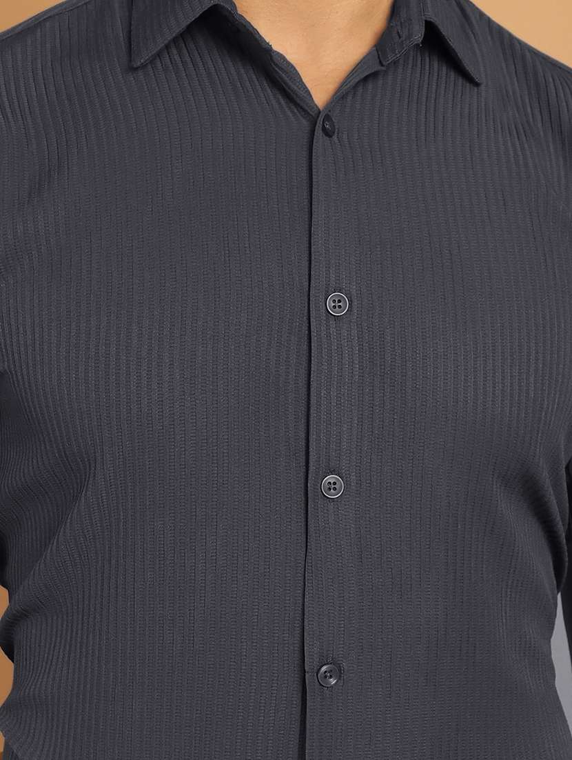 men collared short sleeve formal shirt - 20962570 -  Standard Image - 4