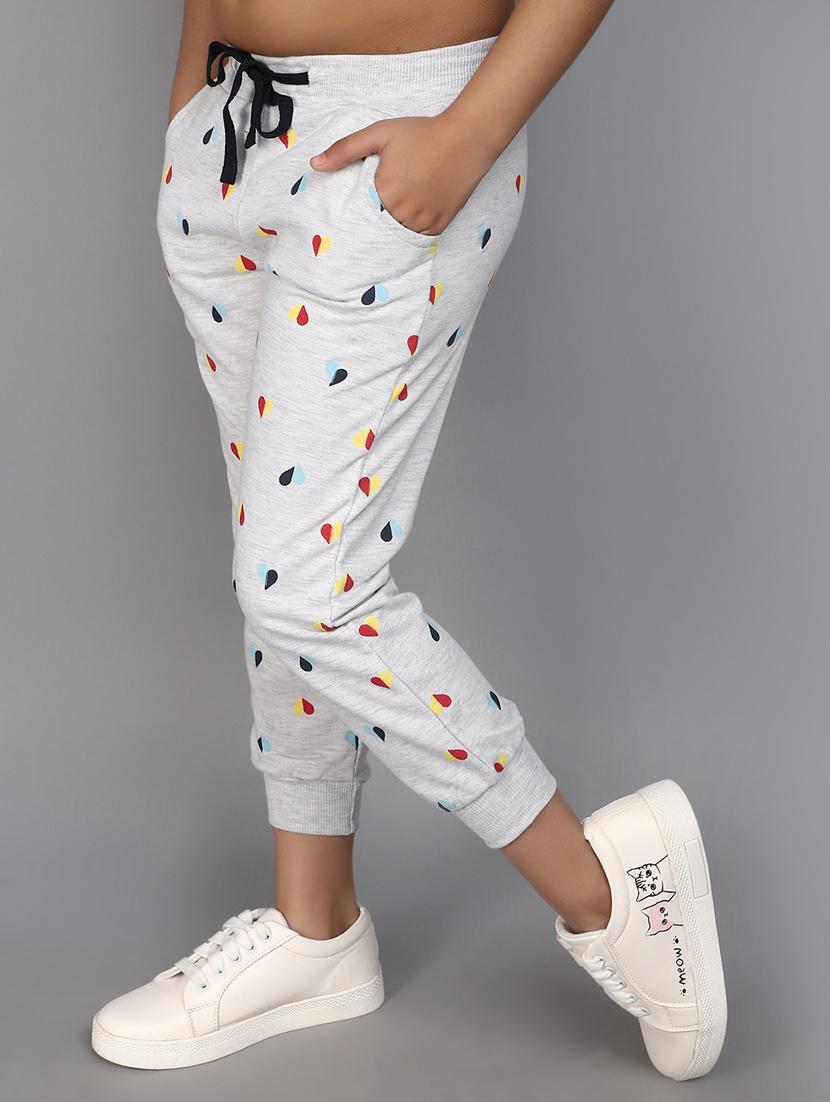 kids grey printed detailed jogger - 20965318 -  Standard Image - 1