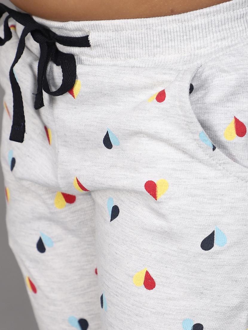 kids grey printed detailed jogger - 20965318 - Standard Image - 4