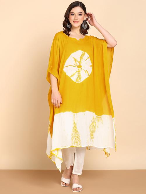 women kimono sleeve kaftan kurta - 20965505 - Standard Image - 0