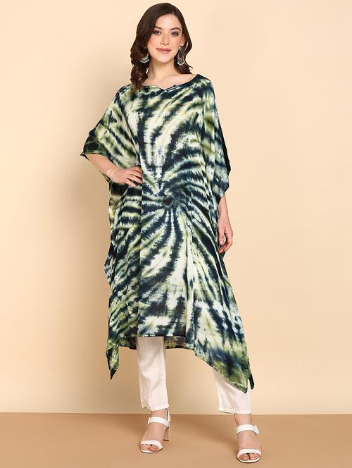 women kimono sleeve kaftan kurta - 20965509 - Standard Image - 0