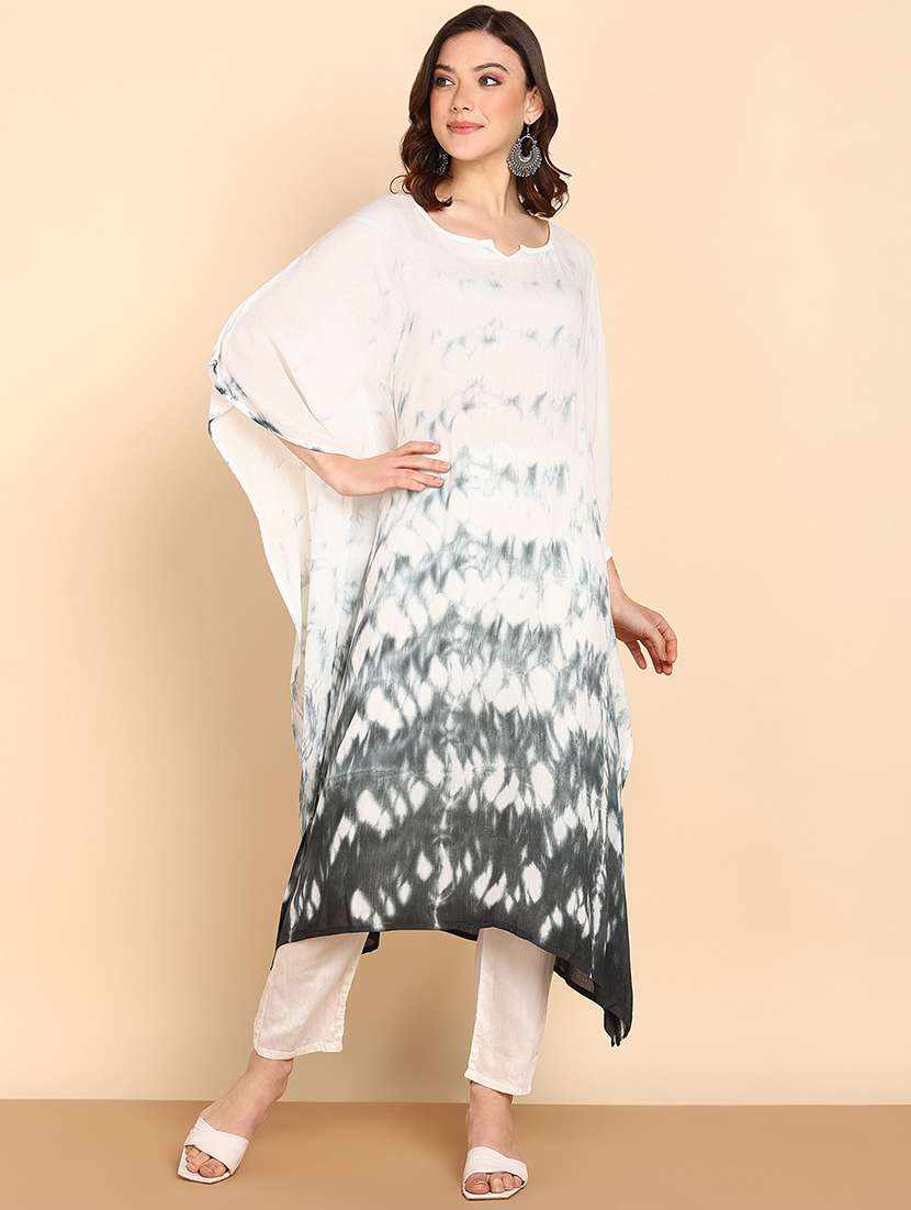 women kimono sleeve kaftan kurta