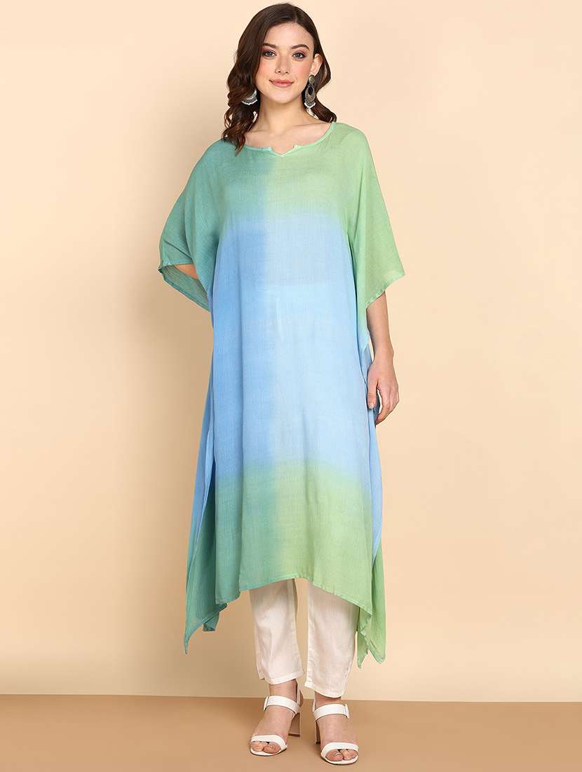 women kimono sleeve kaftan kurta